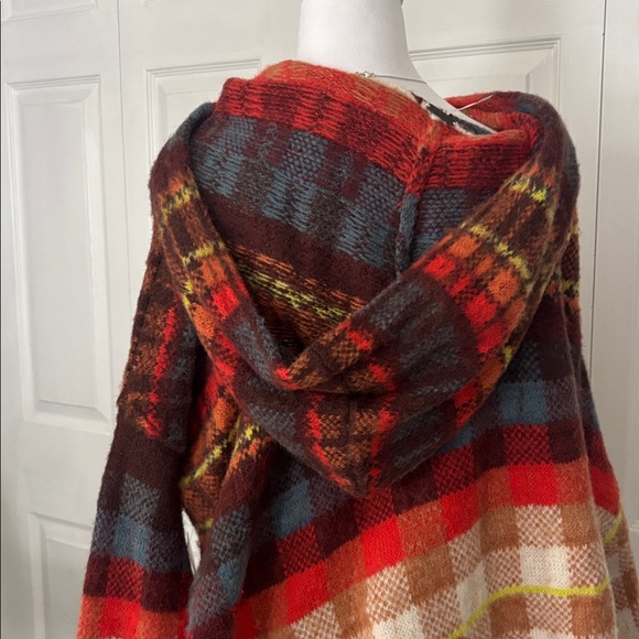 Free People Plaid Multicolor Sweater - Picture 3 of 3